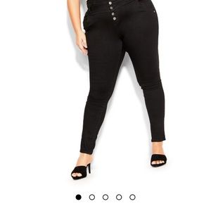 City chic Harley western Jean black size 18